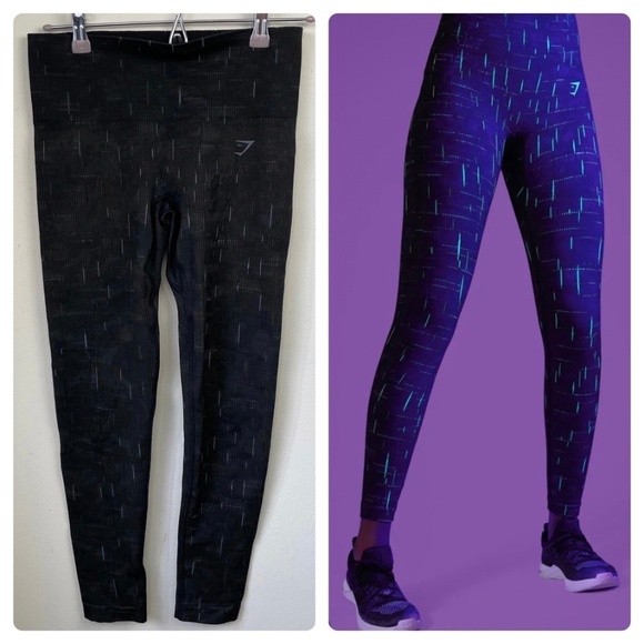 Gymshark Seamless Illumination Leggings - Picture 1 of 8